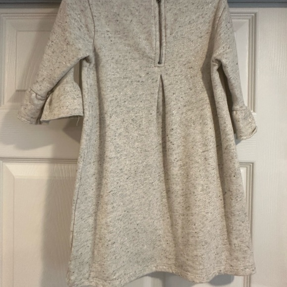 Baby Gap 4 Girls Gray Silver Dress - Picture 5 of 8